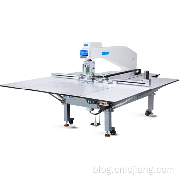 The intelligent template sewing machine with rotating head